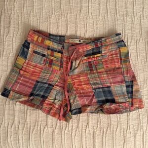 Colorful Madras Women's Shorts